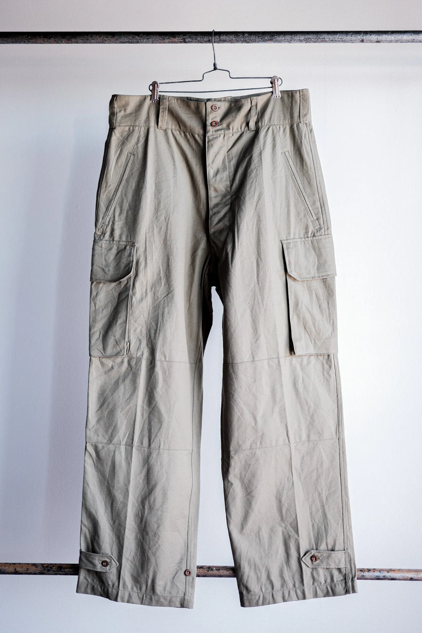 [~ 50's] Taille des pantalons de terrain de l'armée française M47.35 