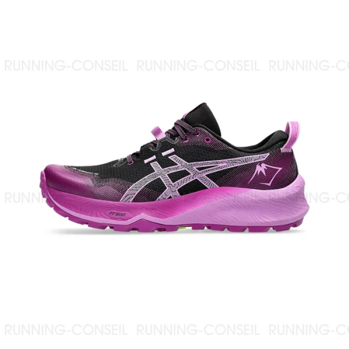 ASICS GEL-Trabuco 12 Femme BLACK/LAVENDER GLOW