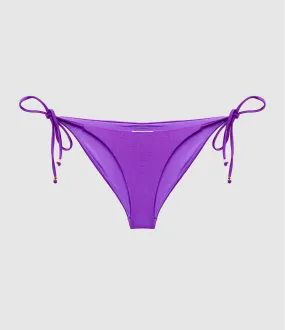 BELIZA Partager  Culotte de Bain Nina Nœud Violet  