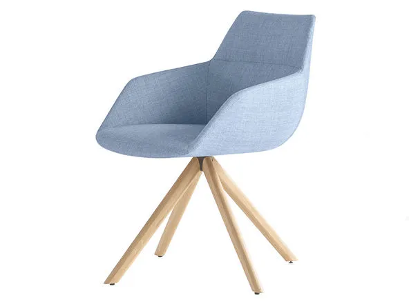 Chaise d'accueil Dunas XS Wooden - Inclass