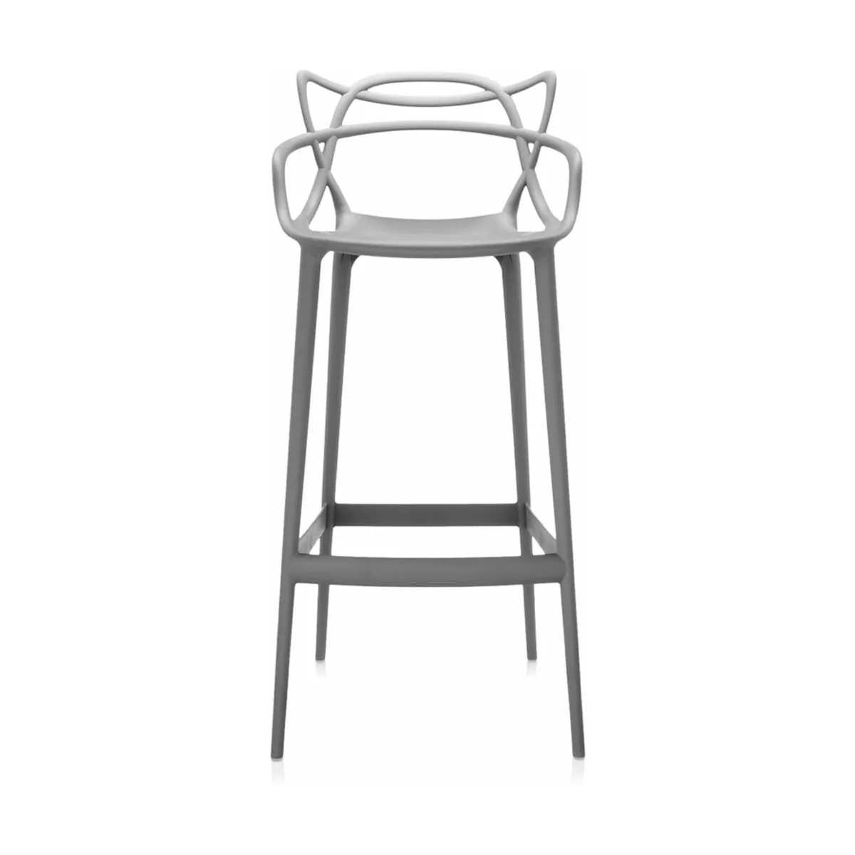 Chaise de bar grise 75 cmMasters