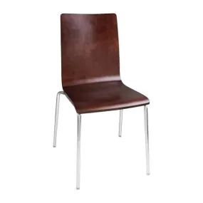 Chaises de salle à manger Bolero placage de hêtre brun foncé UE: 4 pièces GR343 acheter à bas prix 