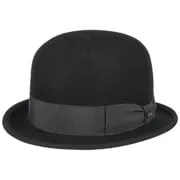 Chapeau Melon en Feutre de Laine by Lipodo --> Chapeaux, casquettes & bonnets en ligne ▷ Chapeaushop