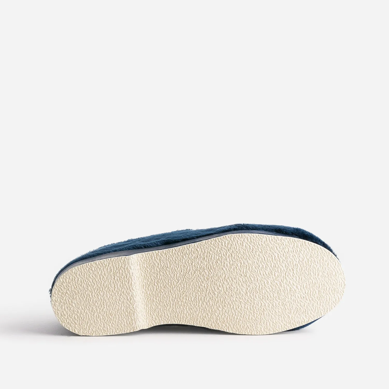 Charentaise bleue cocooning fourrée - Chaussons Pantoufle | ERAM