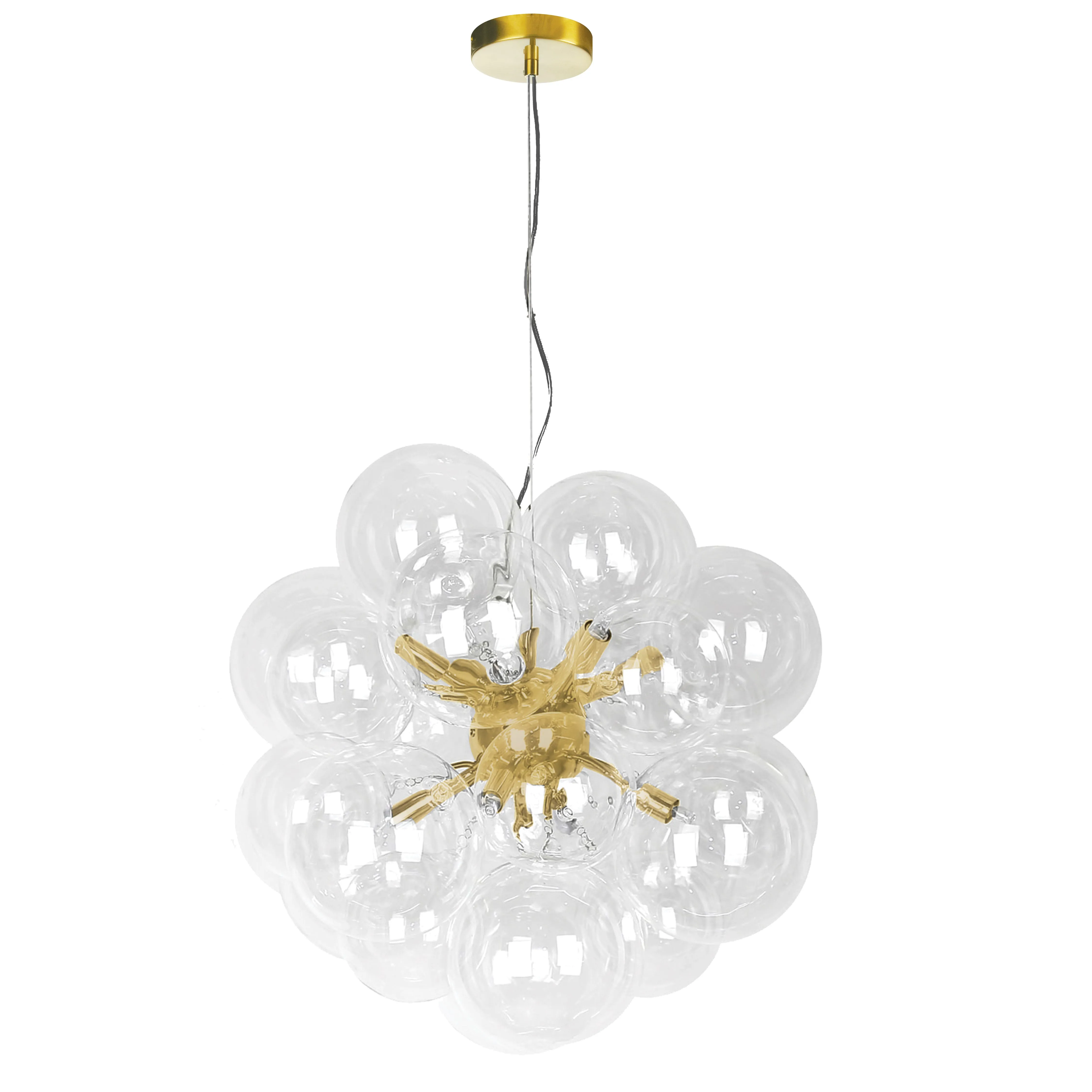 COMET Chandelier - CMT-206P-CLR-AGB | DAINOLITE