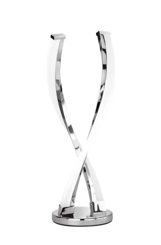 Lampe 2 lumières led Wofi Idana Chrome Métal