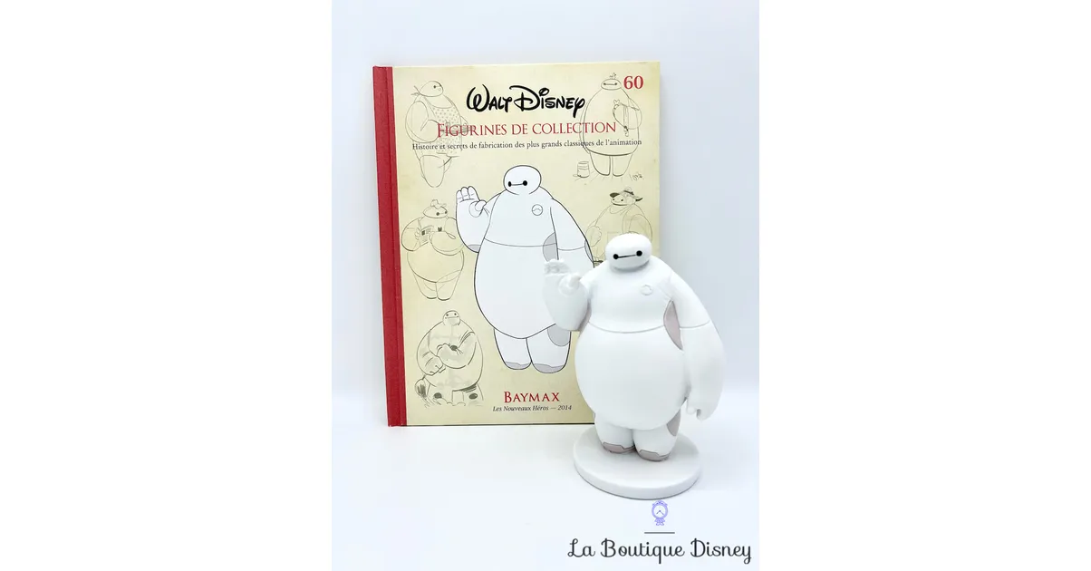 Livre Figurines de collection Baymax Disney Hachette 60 Encyclopédie résine Les Nouveaux Héros
