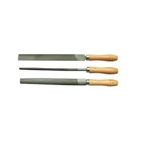 Lot de trois râpes / Limes à bois