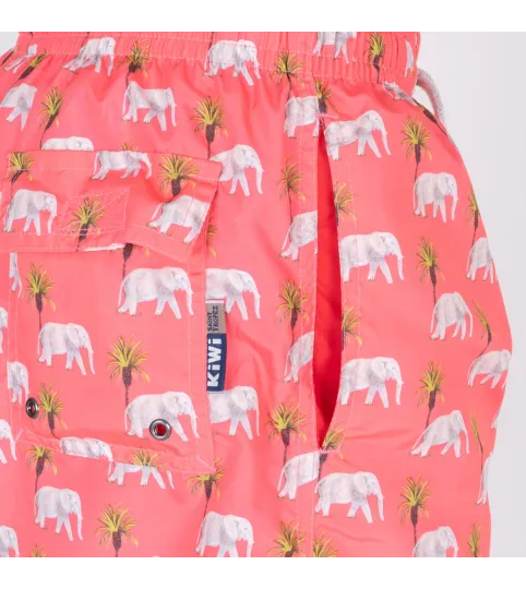 Maillot de bain homme éléphant pink