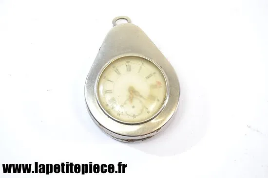 Montre à gousset avec boitier protecteur. epoque première guerre mondiale