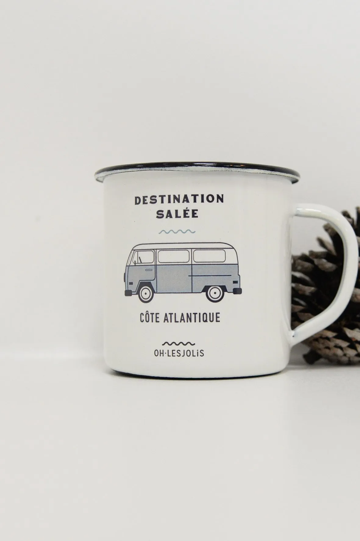 MUG VAN ATLANTIQUE — OH LES JOLIS | Marque française de T-shirts, sweat shirts et accessoires 100% coton biologique.