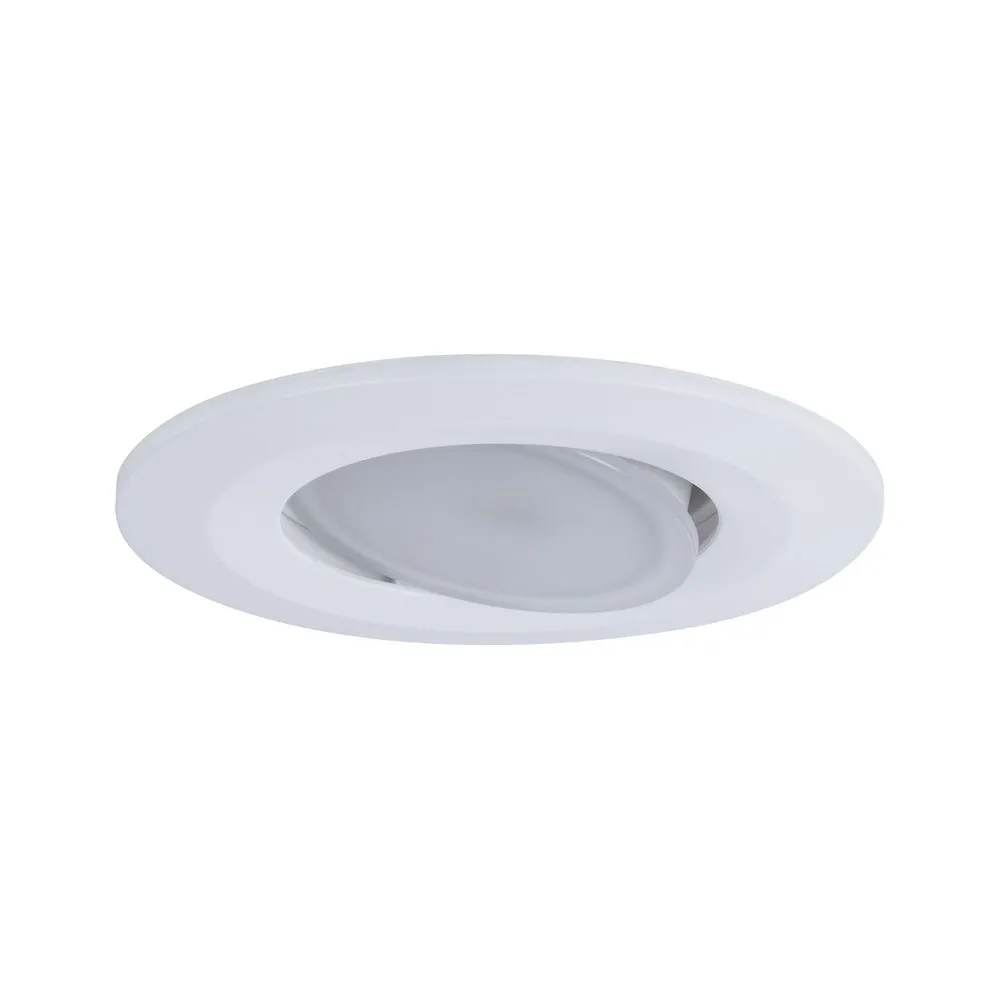 PAULMANN 99922 Kit de 10 spots encastrés LED couleur blanc dépoli CALLA