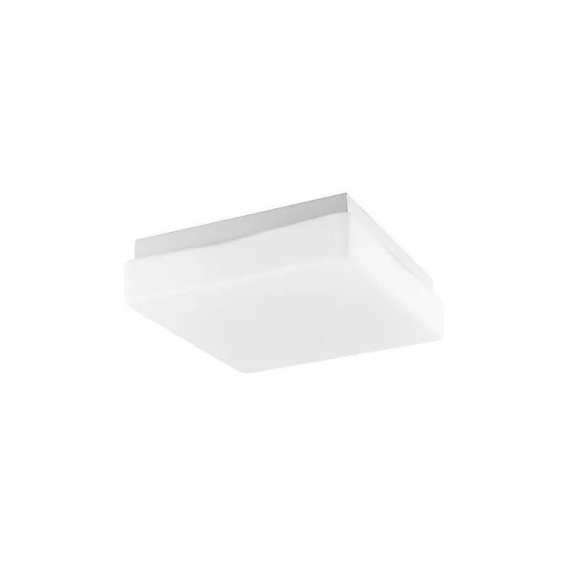Plafonnier Salle de Bain CUBE Opale LED E27 1x40 W H7