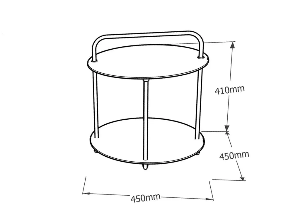 Plip side table.