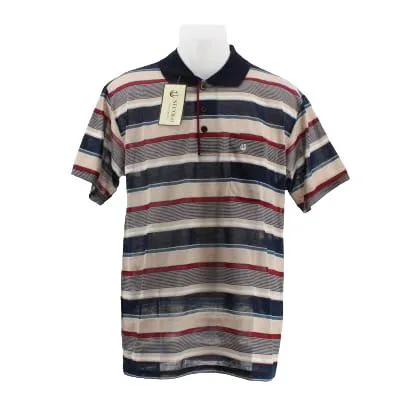 Polo à rayures multicolores - Homme - Secolo - Taille M