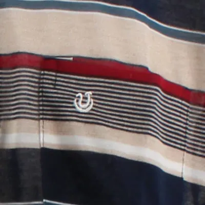 Polo à rayures multicolores - Homme - Secolo - Taille M