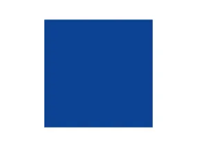 RIDEAU • Toile Trevira CS Bleu Incrustation L 5 m H 4,90 m M1 200 g/m2