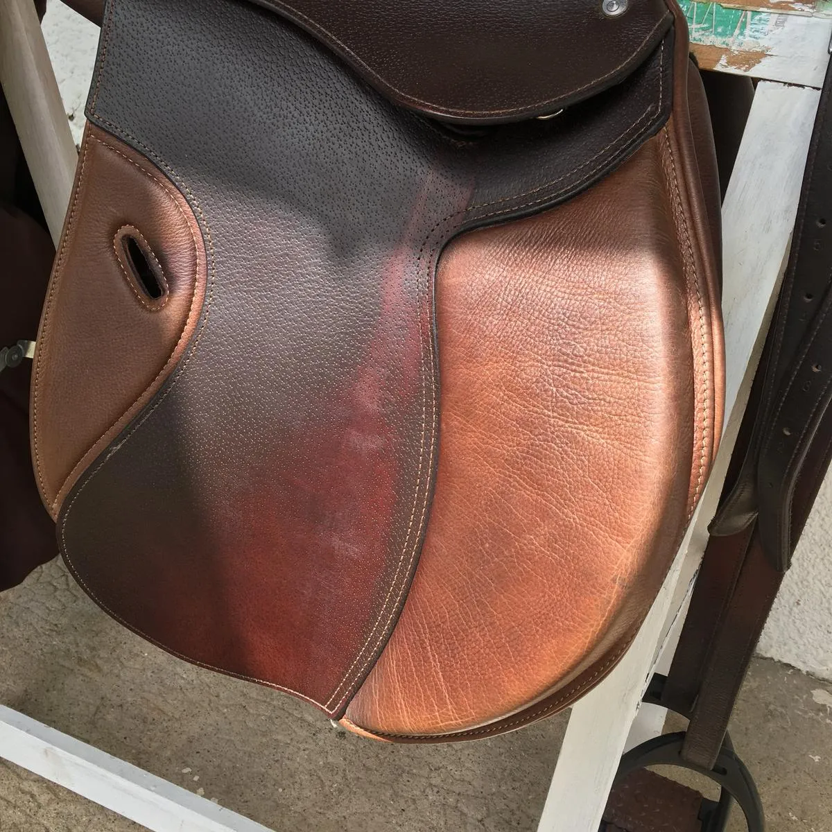 Selle Fouganza PADDOCK Marron